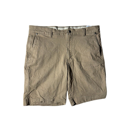 Columbia Men’s Shorts 36W Khaki Regular Fit Cotton Stretch Outdoor Hiking Casual