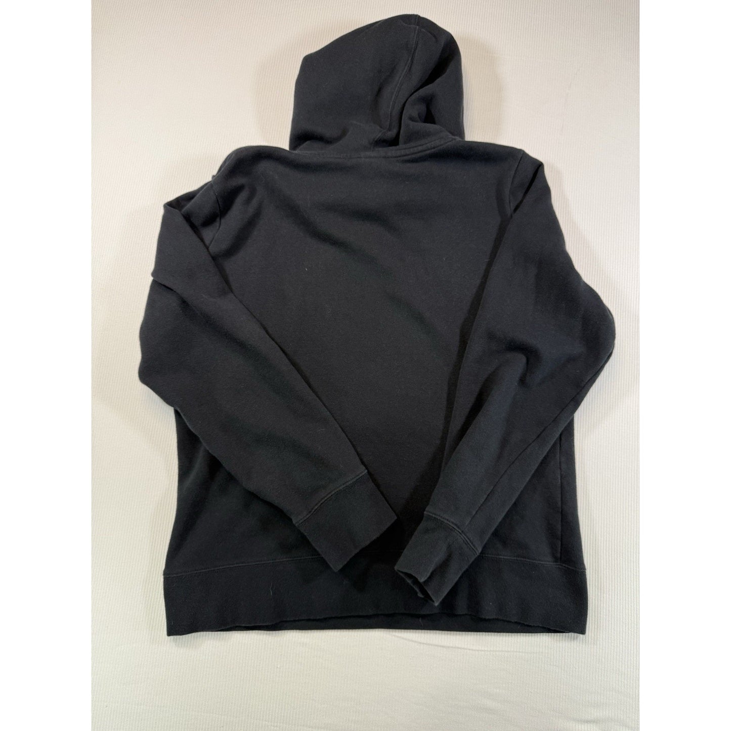 The North Face Women’s Large L Black Hoodie W/Orange Interior Letters In Colors