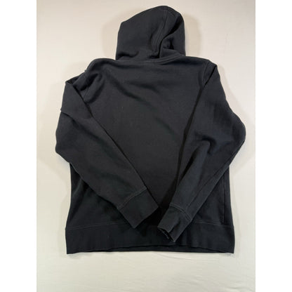 The North Face Women’s Large L Black Hoodie W/Orange Interior Letters In Colors