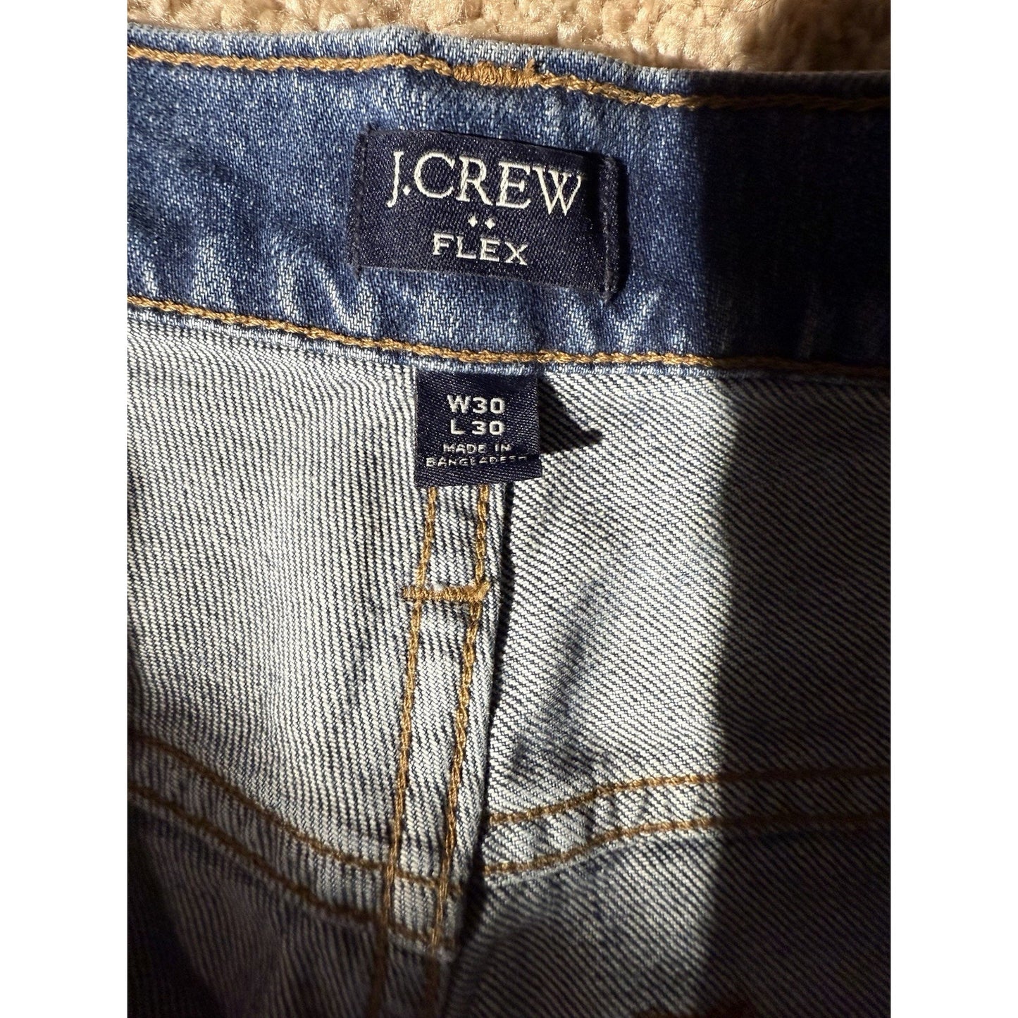 J Crew Jeans Mens 30x31 Blue Flex Skinny Fit Stretch Denim Medium Wash Pants