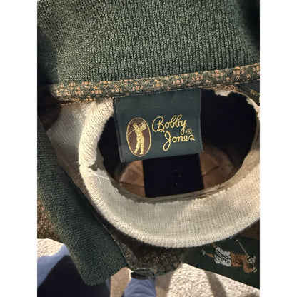 Vintage Bobby Jones Filoscozia Cotton Golf Polo Men’s Medium Green Rare