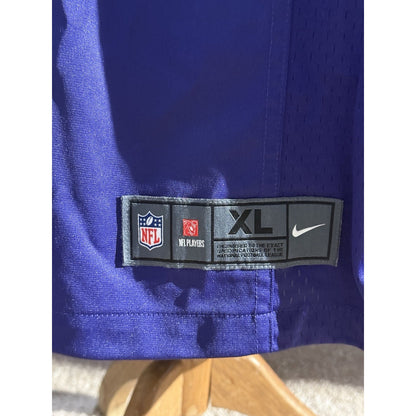 Nike NFL Baltimore Ravens Jersey Adult XL Purple #15 Brown On Field