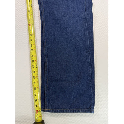 Vintage L.L. Beans Jeans Men’s 40x32 Standard Fit Dark Blue Wash 100% Cotton